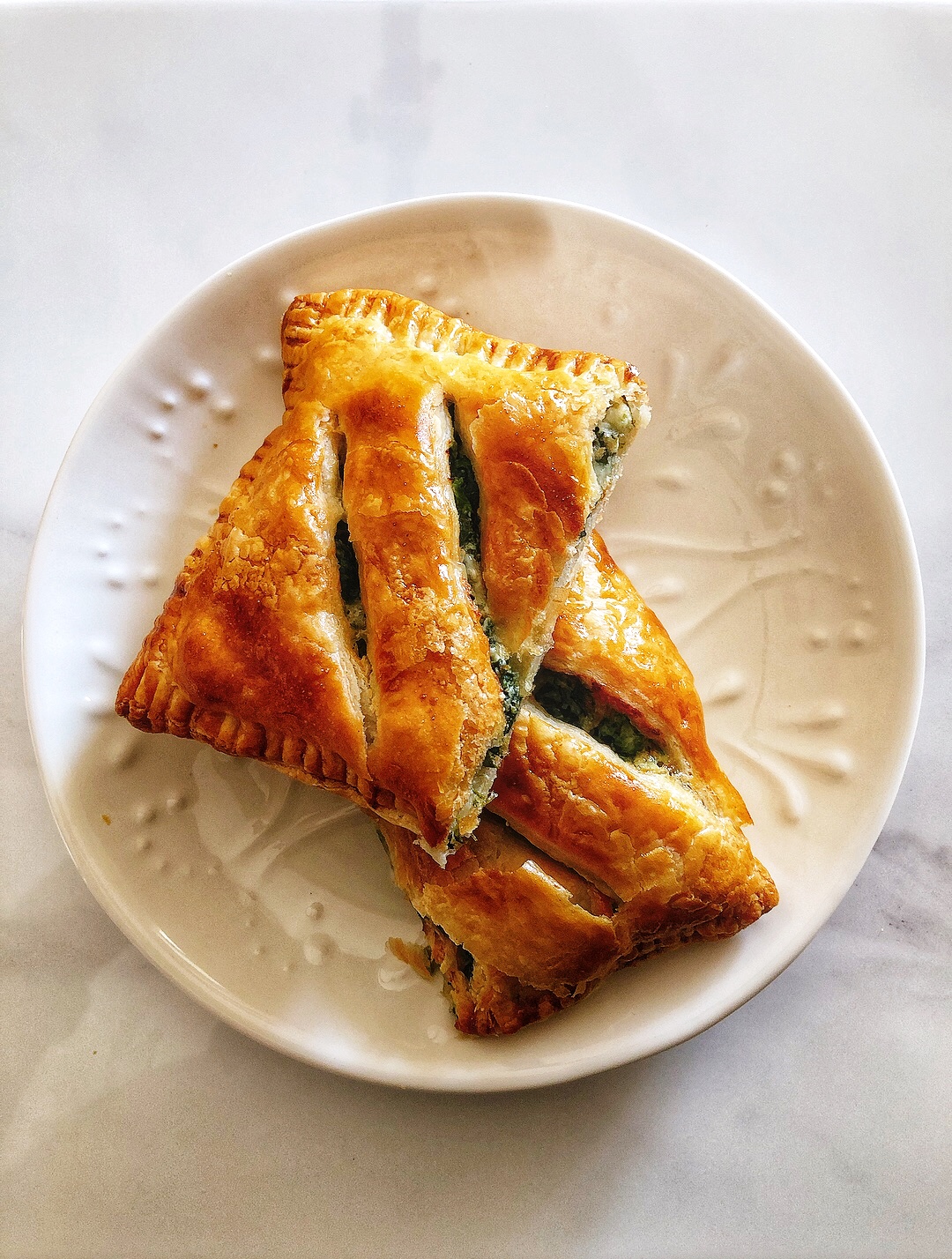 Spinach And Ricotta Puff Pastry